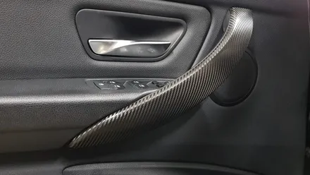 BMW F30 320D실내카본랩핑[수원랩핑+동탄랩핑+진팩토리+BMW3시리즈랩핑+F30실내랩핑+BMW실내랩핑+F30실내카본랩핑] / 화성 동탄