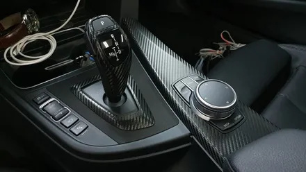 BMW F32 4시리즈 실내카본랩핑+포인트랩핑+사이드데칼[#화성랩핑#동탄랩핑#수원랩핑#진팩토리#BMW사이드데칼 #F32사이드데칼#4시리즈#BMW실내랩핑#3색데칼#포인트랩핑] / 화성 동탄