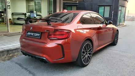 BMW F87 M2 컴페티션 포인트랩핑시공[#화성랩핑#동탄랩핑#수원랩핑#진팩토리#BMWM2#M2컴페티션#F87M2#포인트랩핑] / 화성 동탄