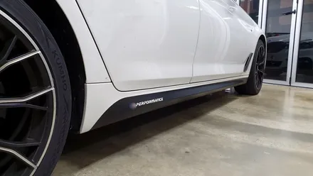 BMW G30 5시리즈 디퓨져랩핑+M퍼포먼스스타일 사이드데칼[#화성랩핑#동탄랩핑#수원랩핑#진팩토리#BMW사이드데칼#G30사이드데칼#디퓨져랩핑] / 화성 동탄