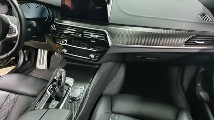 BMW G30 5시리즈 실내카본랩핑+크롬몰딩랩핑[#수원랩핑#동탄랩핑#오산랩핑#진팩토리#BMWG30#BMW실내랩핑#실내카본랩핑] / 화성 동탄
