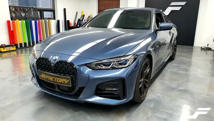 BMW G22 4시리즈 그릴랩핑+디퓨져랩핑[#화성랩핑#오산랩핑#동탄랩핑#진팩토리#BMWG22#신형4시리즈#BMW그릴랩핑#포인트랩핑] / 화성 남여울