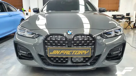 BMW G22 4시리즈그릴랩핑[#화성랩핑#오산랩핑#동탄랩핑#수원랩핑#진팩토리#BMW그릴랩핑#4시리즈그릴랩핑#G22그릴랩핑 / 화성 남여울