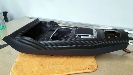 벤츠 CLA45S AMG 실내 센터페시아 카본랩핑[화성랩핑.오산랩핑.동탄랩핑.수원랩핑.진팩토리.벤츠CLA45SAMG.CLA45S랩핑.실내카본랩핑] / 화성 남여울