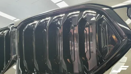 BMW X6 그릴교체/랩핑[#화성랩핑#오산랩핑#동탄랩핑#수원랩핑#진팩토리#X6그릴랩핑#X6블랙유광그릴#X6플랩스티커] / 화성 남여울