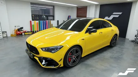 벤츠 CLA45S AMG 사이드데칼 [#화성랩핑#오산랩핑#동탄랩핑#수원랩핑#진팩토리#벤츠데칼#벤츠랩핑#동탄벤츠랩핑#벤츠사이드데칼#CLA45AMG데칼#CLA45AMG사이드데칼] / 화성 동탄