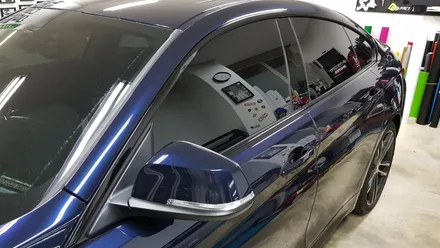 BMW F32 4시리즈 크롬몰딩랩핑[수원랩핑+동탄랩핑+진팩토리+BMW랩핑+크롬죽이기+4시리즈크롬랩핑+크롬몰딩랩핑] / 화성 동탄