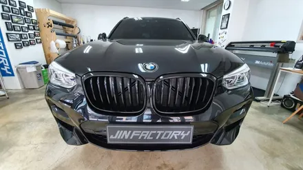 BMW 2019 X3 그릴랩핑 [화성랩핑+동탄랩핑+오산랩핑+수원랩핑+진팩토리+BMW그릴랩핑+BMWX3+X3그릴랩핑+신형X3그릴랙핑+X3풀체인지] / 화성 동탄