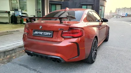 BMW F87 M2 컴페티션 포인트랩핑시공[#화성랩핑#동탄랩핑#수원랩핑#진팩토리#BMWM2#M2컴페티션#F87M2#포인트랩핑] / 화성 동탄