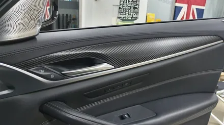 BMW G30 5시리즈 실내카본랩핑+크롬몰딩랩핑[#수원랩핑#동탄랩핑#오산랩핑#진팩토리#BMWG30#BMW실내랩핑#실내카본랩핑] / 화성 동탄