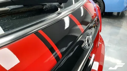 BMW 미니쿠퍼 5도어 바이퍼라인데칼[#화성랩핑#오산랩핑#동탄랩핑#수원랩핑#진팩토리#미니쿠퍼#미니쿠퍼데칼#미니쿠퍼바이퍼라인#미니쿠퍼랩핑] / 화성 동탄