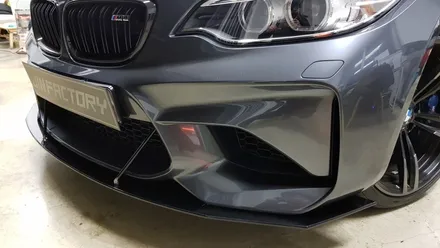 BMW F87 M2 에어로파츠 풀셋트 장착[#BMWM2#M2프론트립#F87프론트립#M2사이드립#M2파츠#M2튜닝#M2바디킷] / 화성 동탄
