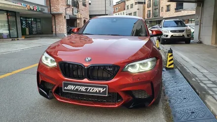 BMW F87 M2 컴페티션 포인트랩핑시공[#화성랩핑#동탄랩핑#수원랩핑#진팩토리#BMWM2#M2컴페티션#F87M2#포인트랩핑] / 화성 동탄