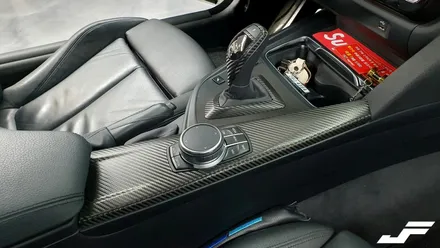 BMW F32 4시리즈쿠페 실내 카본랩핑[#화성랩핑#오산랩핑#동탄랩핑#진팩토리#실내랩핑#BMW실내랩핑#실내카본랩핑#F32실내카본랩핑] / 화성 남여울