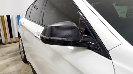 BMW 5시리즈 스플리터+사이드데칼+사이드미러랩핑[수원랩핑+동탄랩핑+진팩토리+BMW5시리즈랩핑+F10사이드데칼+F10사이드미러랩핑+F10스플리터랩핑] / 화성 동탄