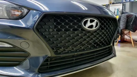 현대 i30 그릴 포인트랩핑[#화성랩핑#동탄랩핑#수원랩핑#진팩토리#i30그릴랩핑#포인트랩핑] / 화성 동탄