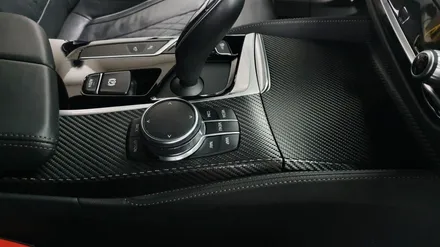 BMW G30 5시리즈 실내카본랩핑+크롬몰딩랩핑[#수원랩핑#동탄랩핑#오산랩핑#진팩토리#BMWG30#BMW실내랩핑#실내카본랩핑] / 화성 동탄