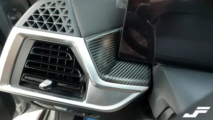 BMW X7 실내카본랩핑[#화성랩핑#오산랩핑#수원랩핑#동탄랩핑#진팩토리#BMW실내랩핑#BMWX7실내랩핑#실내카본랩핑] / 화성 남여울