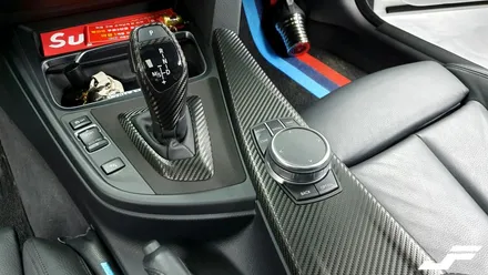 BMW F32 4시리즈쿠페 실내 카본랩핑[#화성랩핑#오산랩핑#동탄랩핑#진팩토리#실내랩핑#BMW실내랩핑#실내카본랩핑#F32실내카본랩핑] / 화성 남여울