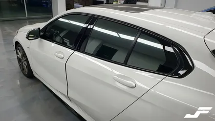 BMW 135i 크롬딜리트+실내카본랩핑[#화성랩핑#오산랩핑#동탄랩핑#진팩토리#BMW1시리즈#1시리즈랩핑#BMW크롬딜리트#BMW실내랩핑#실내카본랩핑] / 화성 남여울