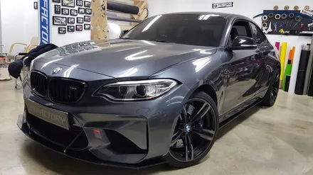 BMW F87 M2 에어로파츠 풀셋트 장착[#BMWM2#M2프론트립#F87프론트립#M2사이드립#M2파츠#M2튜닝#M2바디킷] / 화성 동탄
