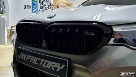 BMW F90 M5 포인트랩핑+생활보호PPF[#화성랩핑#동탄랩핑#수원랩핑#진팩토리#BMWM5#F90M5#M5PPF#M5그릴랩핑#M5포인트랩핑] / 화성 남여울