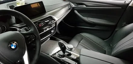 BMW G30 5시리즈 실내카본랩핑[#수원랩핑#화성랩핑#진팩토리#동탄랩핑#BMWG30#BMW5시리즈#5시리즈실내랩핑#G30실내랩핑#실내카본랩핑] / 화성 동탄