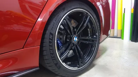 F80 M3 사이드미러랩핑+휠스티커[#화성랩핑#동탄랩핑#수원랩핑#진팩토리#BMWM3#F80M3#M3사이드미러#사이드미러랩핑#카본랩핑#카본사이드미러#휠스티커] / 화성 동탄
