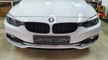 BMW F32 4시리즈 크롬몰딩랩핑+사이드미러랩핑[화성랩핑+수원랩핑+동탄랩핑+오산랩핑+진팩토리+BMW4시리즈+BMW크롬몰딩랩핑+BMW사이드미러랩핑] / 화성 동탄