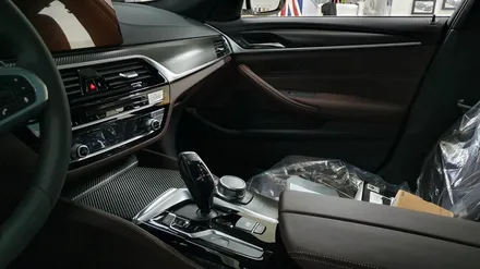 BMW G30 5시리즈 실내카본랩핑[#화성랩핑#수원랩핑#동탄랩핑#진팩토리#BMW실내랩핑#BMWG30#G30실내랩핑#실내카본랩핑] / 화성 동탄