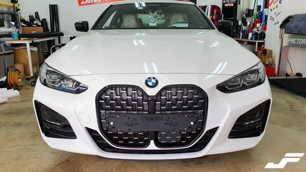 BMW G22 4시리즈쿠페 그릴+사이드미러랩핑[#화성랩핑#동탄랩핑#수원랩핑#진팩토리#4시리즈#G224시리즈#BMW4시리즈] / 화성 남여울