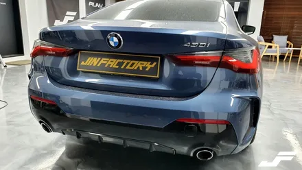 BMW G22 4시리즈 그릴랩핑+디퓨져랩핑[#화성랩핑#오산랩핑#동탄랩핑#진팩토리#BMWG22#신형4시리즈#BMW그릴랩핑#포인트랩핑] / 화성 남여울