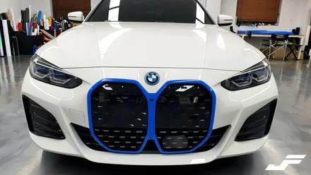 BMW i4 포인트랩핑[#화성랩핑#오산랩핑#동탄랩핑#수원랩핑#진팩토리#BMWI4#BMW랩핑#전기차#포인트랩핑] / 화성 남여울
