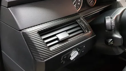 BMW E60 528i 실내카본랩핑[수원랩핑+동탄랩핑+진팩토리+bmwe60+528i+E60실내랩핑+5시리즈실내랩핑] / 화성 동탄