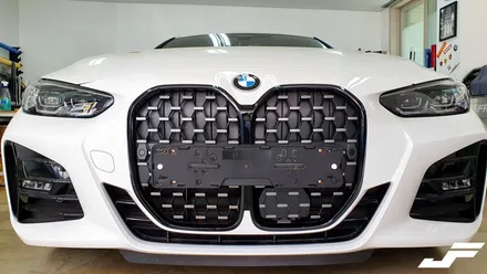 BMW G22 4시리즈쿠페 그릴+사이드미러랩핑[#화성랩핑#동탄랩핑#수원랩핑#진팩토리#4시리즈#G224시리즈#BMW4시리즈] / 화성 남여울