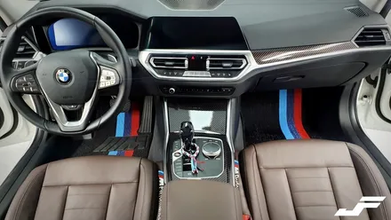 BMW G20 3시리즈 실내카본랩핑[#화성랩핑#오산랩핑#동탄랩핑#수원랩핑#진팩토리#BMW실내랩핑#G20실내랩핑] / 화성 남여울