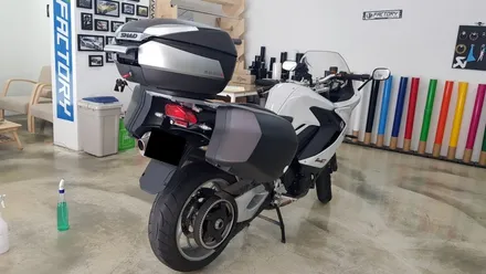 BMW F800-GT 사이드박스데칼[수원랩핑+동탄랩핑+진팩토리+BMWF800GT+바이크데칼+BMW바이크+사이드박스] / 화성 동탄