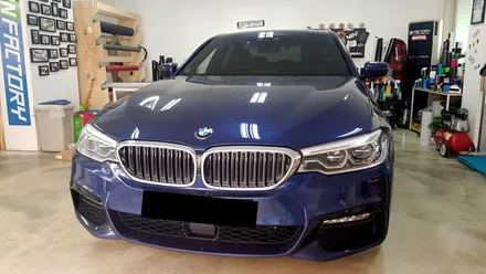 BMW G30 5시리즈 포인트데칼+M퍼포먼스데칼+그릴랩핑+사이드미러랩핑[수원랩핑+동탄랩핑+진팩토리+BMW5시리즈+G30사이드데칼+M퍼포먼스데칼+사이드미러랩핑] / 화성 동탄