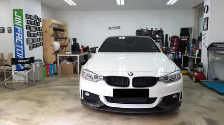 BMW 428i 실내카본랩핑[수원랩핑+동탄랩핑+진팩토리+BMW4시리즈+4시리즈실내랩핑+실내카본랩핑+BMW실내랩핑+F32실내랩핑] / 화성 동탄