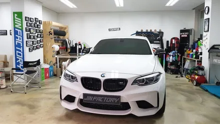 BMW F87 M2  사이드데칼+포인트데칼[수원랩핑+동탄랩핑+진팩토리+F87M2+BMWM2+M2사이드데칼+M2삼색데칼+M2퍼포먼스데칼+BMW포인트랩핑+M2컴피티션] / 화성 동탄