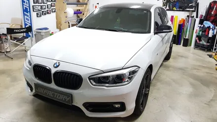 BMW 118D 실내 매트릭스 랩핑[#수원랩핑#동탄랩핑#진팩토리#화성랩핑#BMW실내랩핑#1시리즈실내랩핑#118D실내랩핑] / 화성 동탄