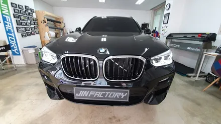 BMW 2019 X3 그릴랩핑 [화성랩핑+동탄랩핑+오산랩핑+수원랩핑+진팩토리+BMW그릴랩핑+BMWX3+X3그릴랩핑+신형X3그릴랙핑+X3풀체인지] / 화성 동탄