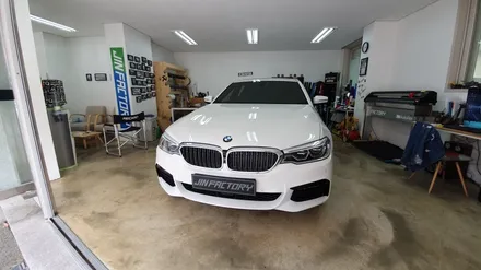 BMW G30 5시리즈 실내카본랩핑[#화성랩핑#수원랩핑#동탄랩핑#진팩토리#BMW실내랩핑#BMWG30#G30실내랩핑#실내카본랩핑] / 화성 동탄