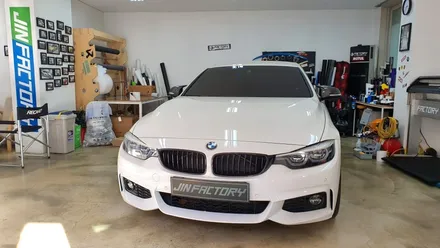 BMW 4시리즈컨버터블 실내랩핑+사이드데칼[#화성랩핑#동탄랩핑#수원랩핑#진팩토리#BMW사이드데칼#BMW실내랩핑#4시리즈실내랩핑#F33사이드데칼] / 화성 동탄