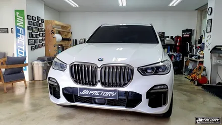 BMW X5 실내카본랩핑[#화성랩핑#동탄랩핑#수원랩핑#진팩토리#BMWX5#X5M팩 카본랩핑] / 화성 남여울