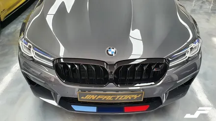 BMW M5 M포인트데칼[#화성랩핑#동탄랩핑#수원랩핑#진팩토리#BMWM5#F90M5#M퍼포먼스데칼] / 화성 남여울