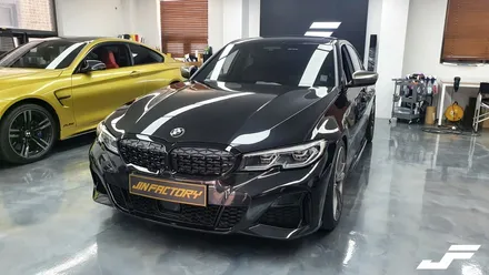 BMW G20 340i 실내카본랩핑[#화성랩핑#오산랩핑#동탄랩핑#수원랩핑#진팩토리#BMW3시리즈#340I#BMW실내카본랩핑] / 화성 남여울
