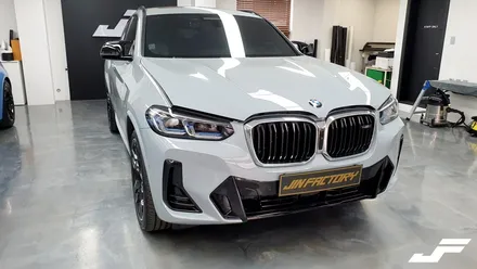 BMW X4 M팩 그릴랩핑[#화성랩핑#오산랩핑#동탄랩핑#진팩토리#BMWX4#X4그릴랩핑#X4실내랩핑] / 화성 남여울