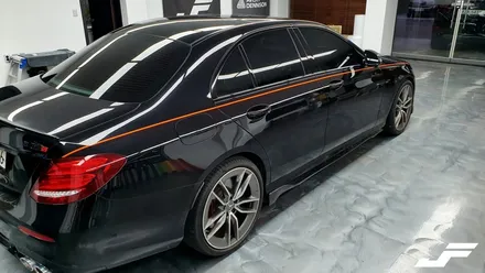벤츠 E53AMG 크롬딜리트랩핑+커스텀라인데칼[#화성랩핑#오산랩핑#동탄랩핑#수원랩핑#진팩토리#E클래스크롬죽이기#E클래스포인트랩핑] / 화성 남여울