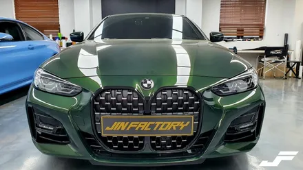 BMW G22 4시리즈 그릴랩핑[#화성랩핑#오산랩핑#동탄랩핑#진팩토리#BMW4시리즈#G224시리즈#BMW그릴랩핑] / 화성 남여울